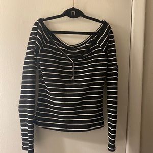 Off the shoulder blouse